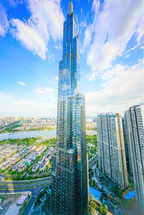Central Apartments - Vinhomes Central Park, Landmark 81 Area & Ice Skating Rink Ho-Chi-Minh-Stadt Exterior foto