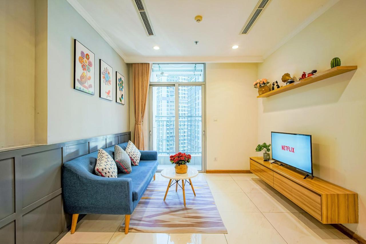 Central Apartments - Vinhomes Central Park, Landmark 81 Area & Ice Skating Rink Ho-Chi-Minh-Stadt Exterior foto