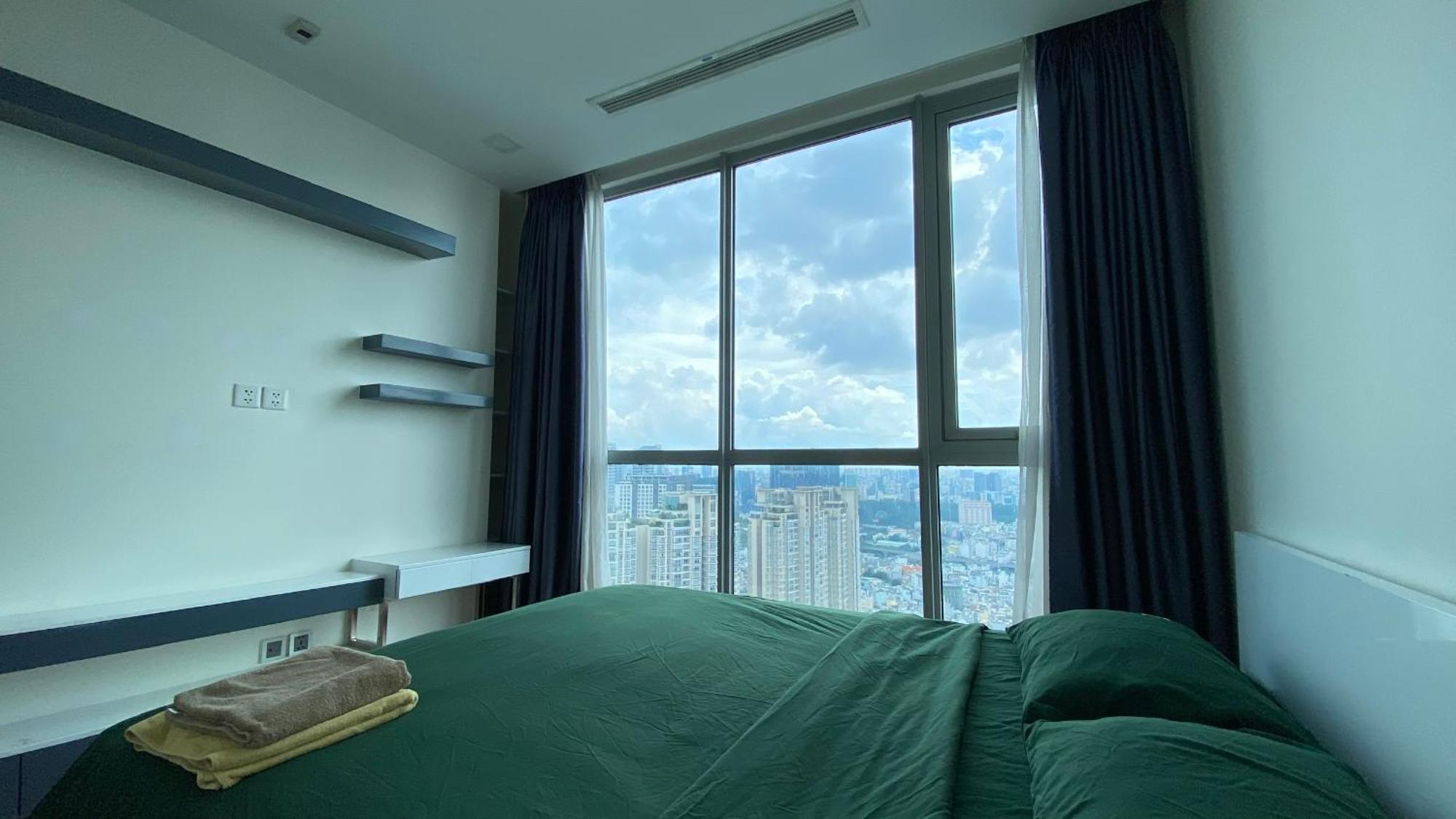 Central Apartments - Vinhomes Central Park, Landmark 81 Area & Ice Skating Rink Ho-Chi-Minh-Stadt Exterior foto